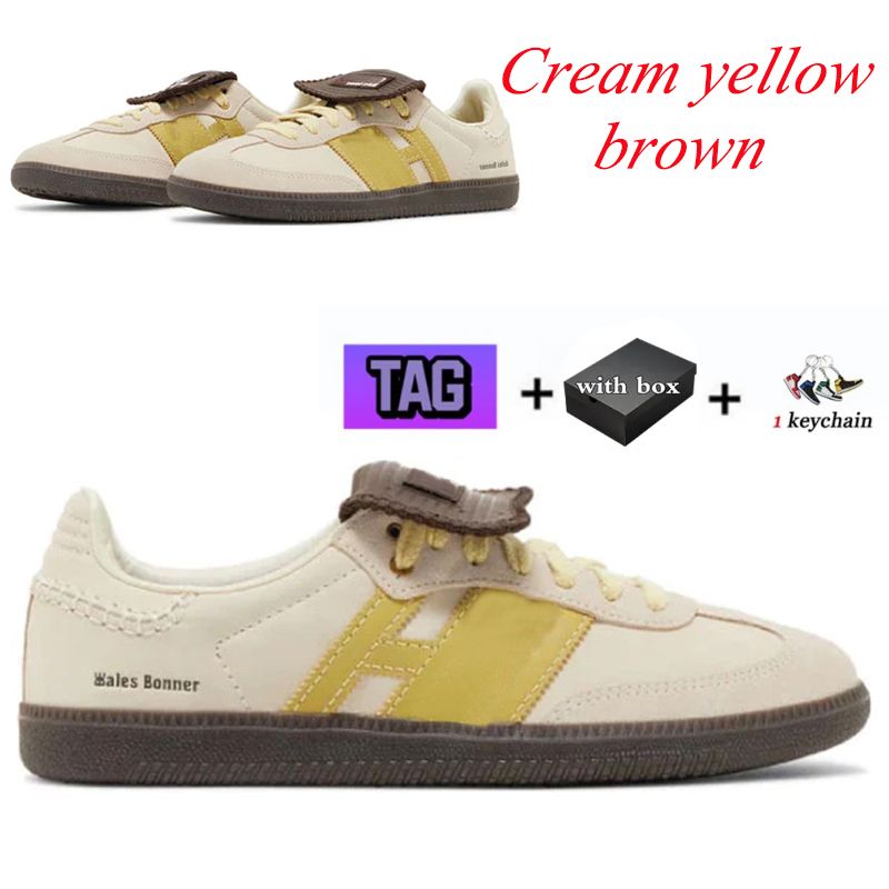 Cream yellow brown