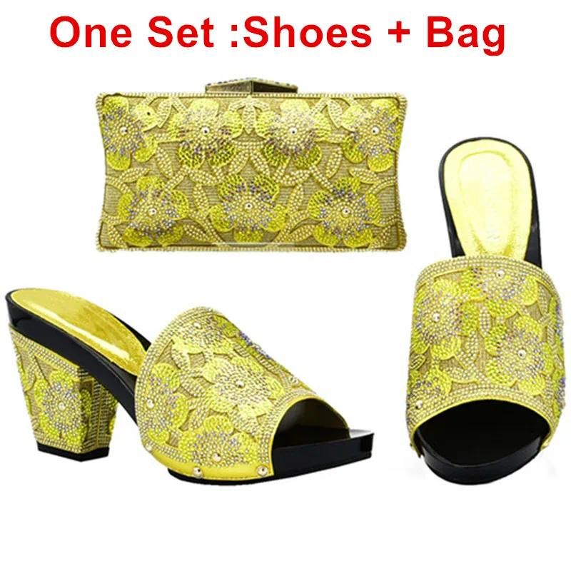 Yellow Shoes and Bag