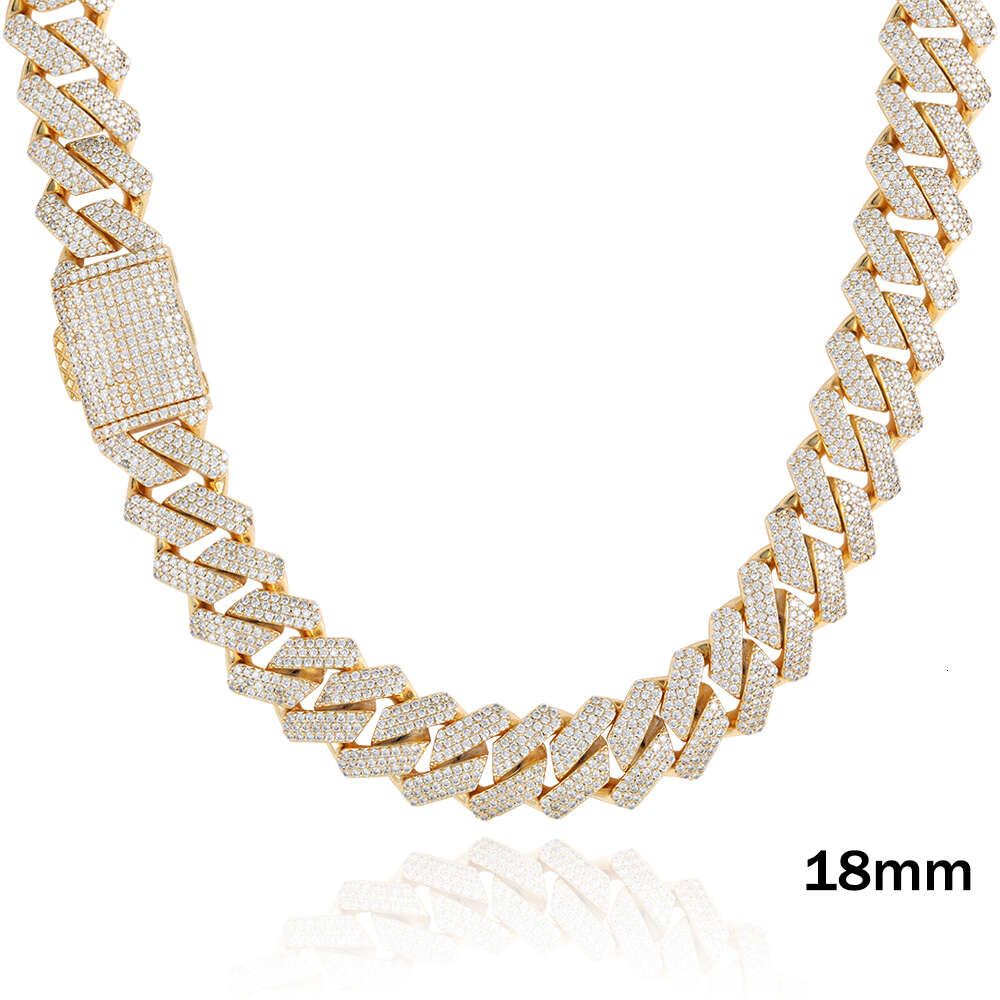 18 mm-gold-necklace 22 in (55.88cm)