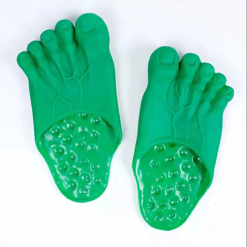 funny Flip Flops Slippers Big Foot Ugly Shoes Cartoon Festival Halloween Decor Tricks Creativity Slippers 241106_vogvips.com