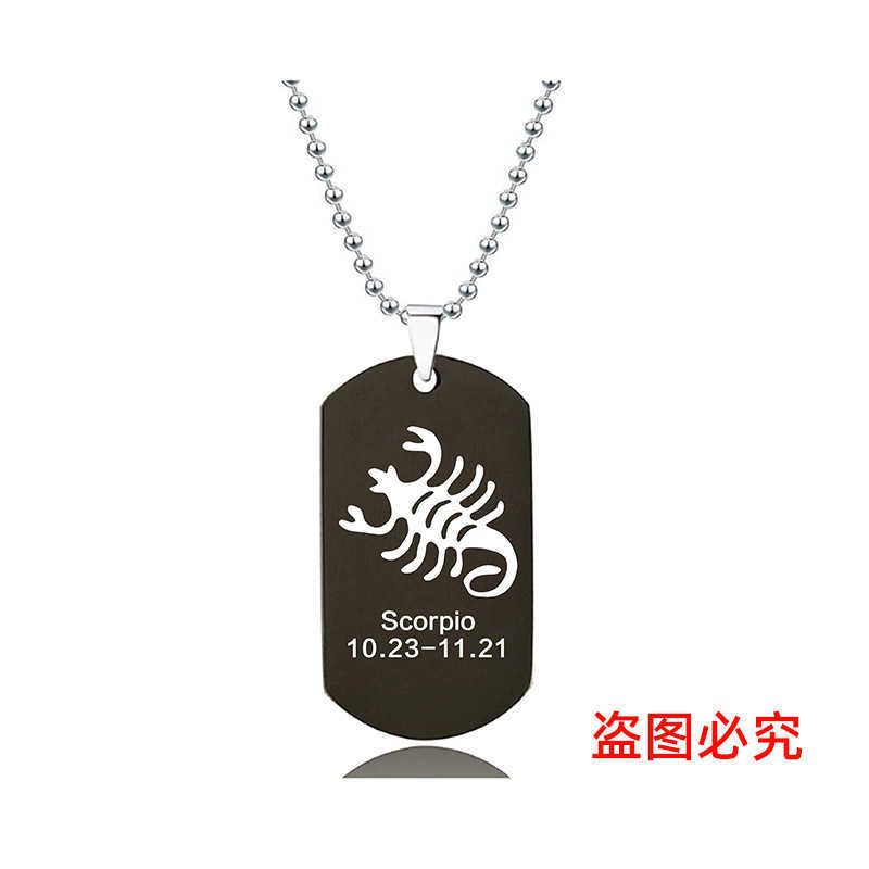 Scorpion W00223 Collier noir