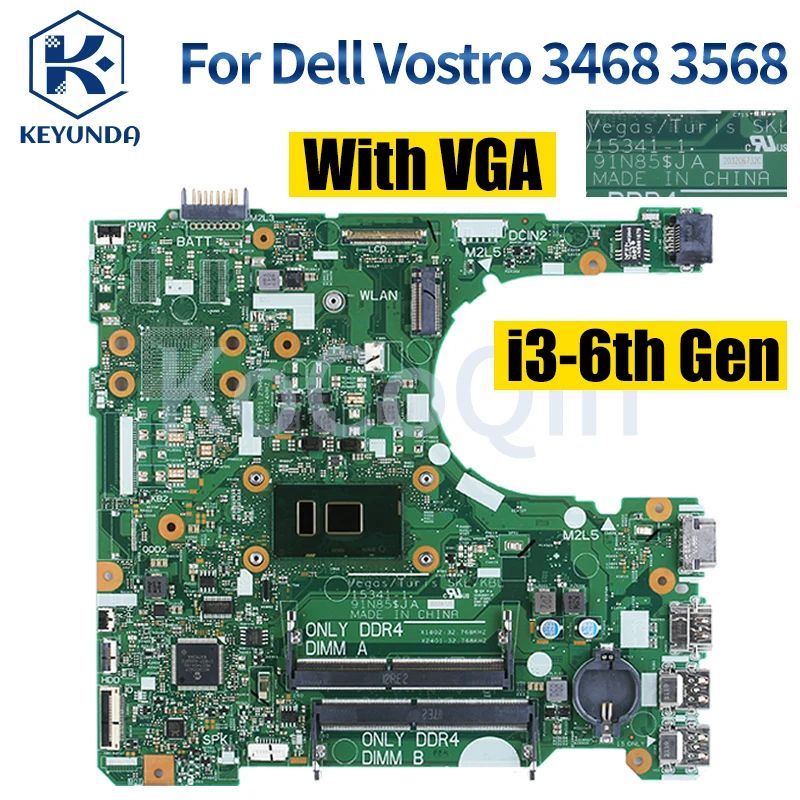 Конфигурация: i3-6th Gen с VGA