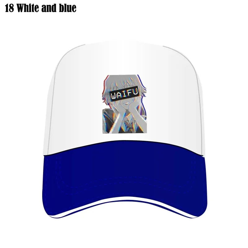 18 White and blue