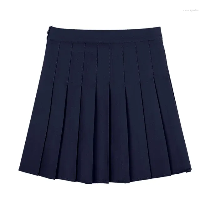 Navy skirt