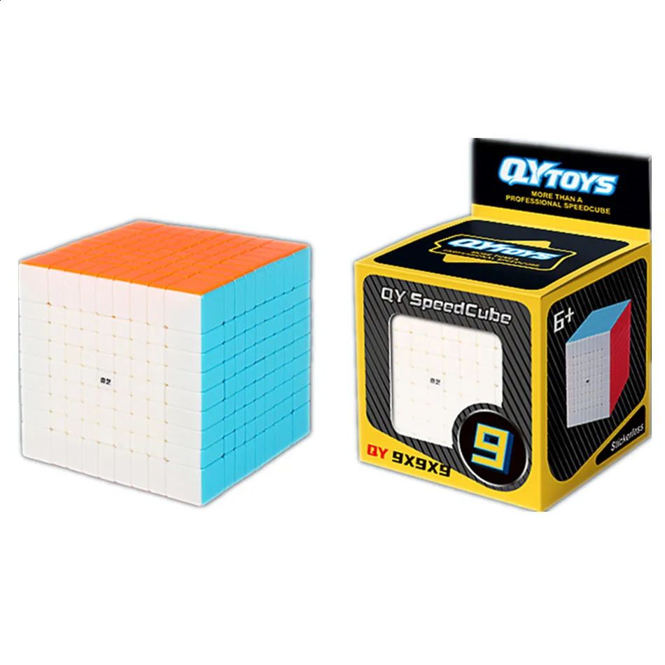 Qiyi 9x9 stickerloos