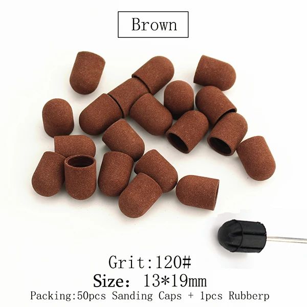 Kleur: koffie-120GRIT