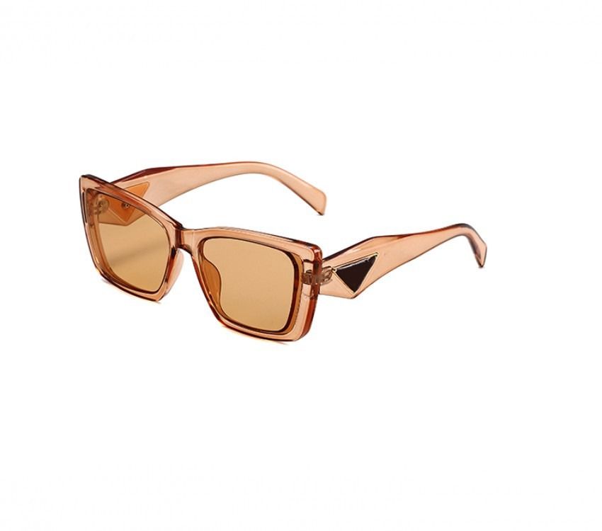 Leopard print frame double tawny lens