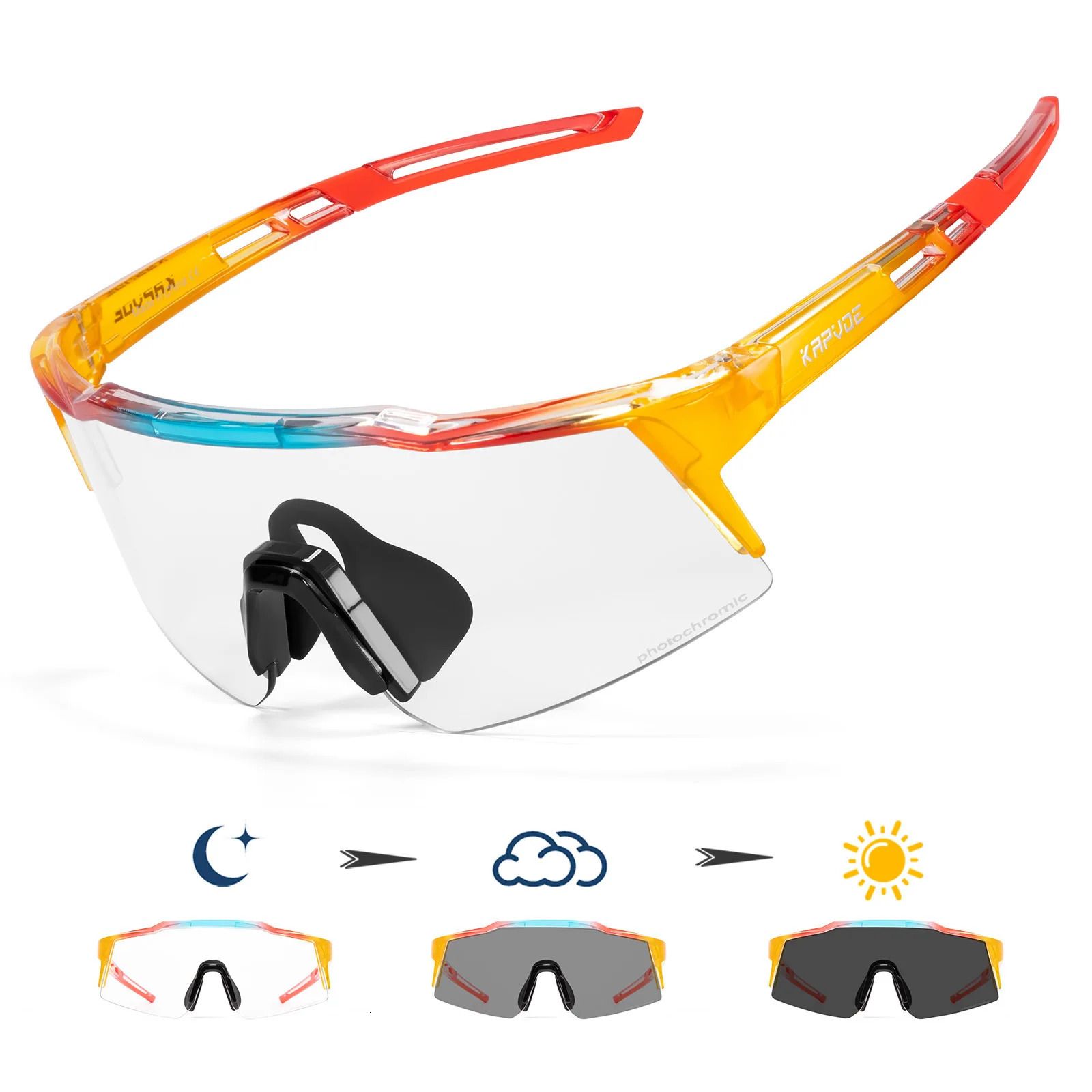 Photochromic 1 Lens-3 Lens-One Size