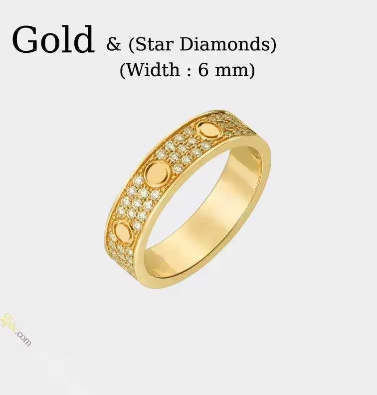 #5-gold (6mm)-star Diamond