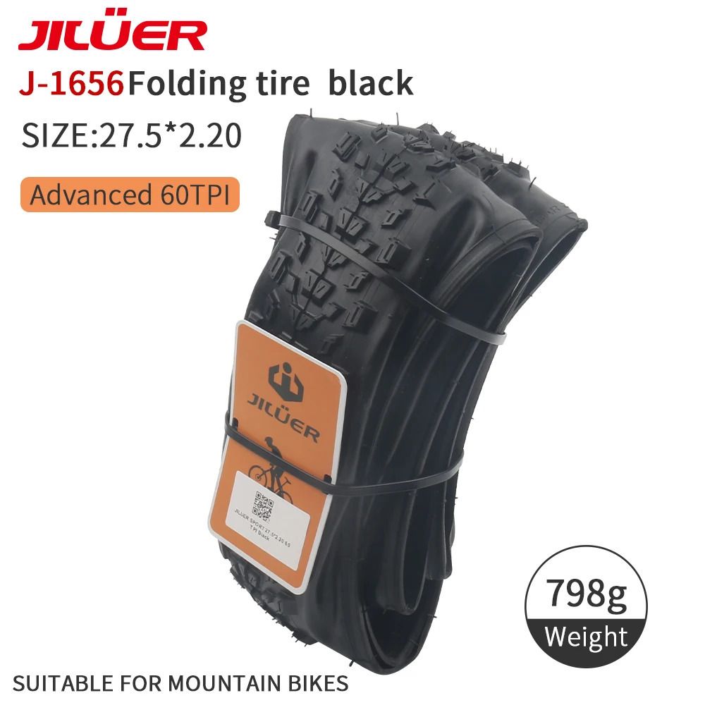 27.5x2.2 Black-Tire 1pcs