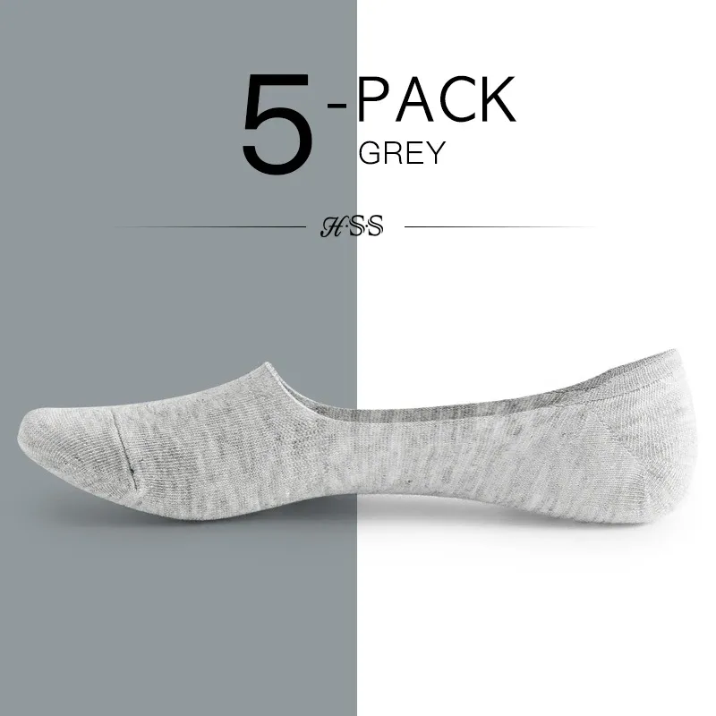 5 Pairs Grey