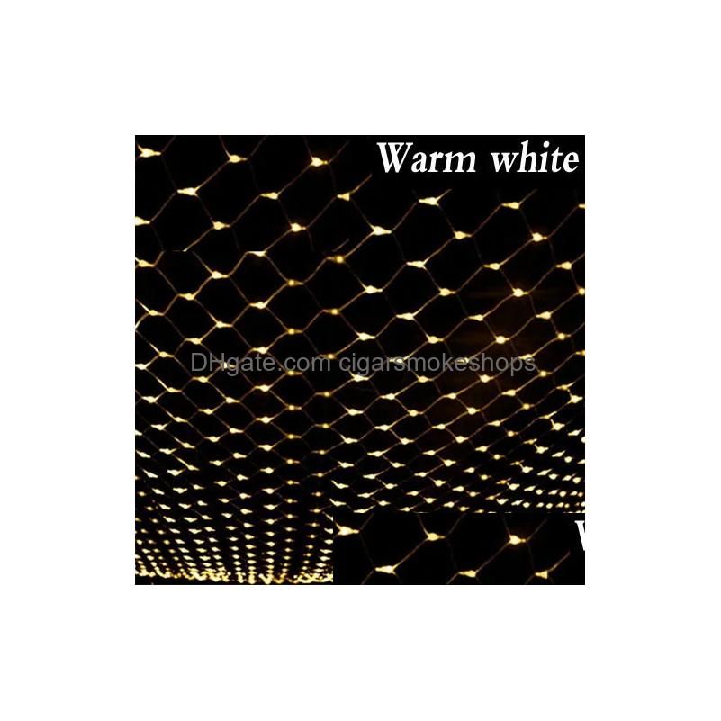 Warm White-EU-plug 220V-4X6M 640LED