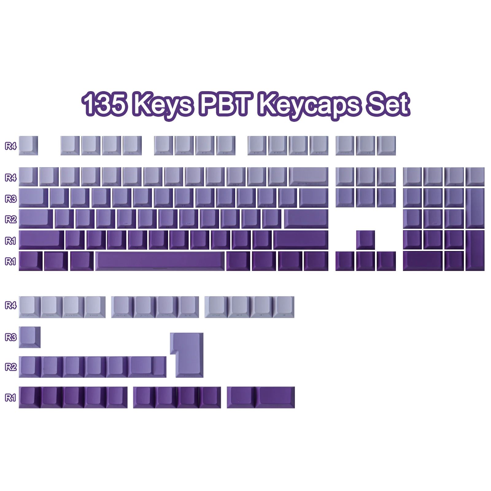 Color:135 key