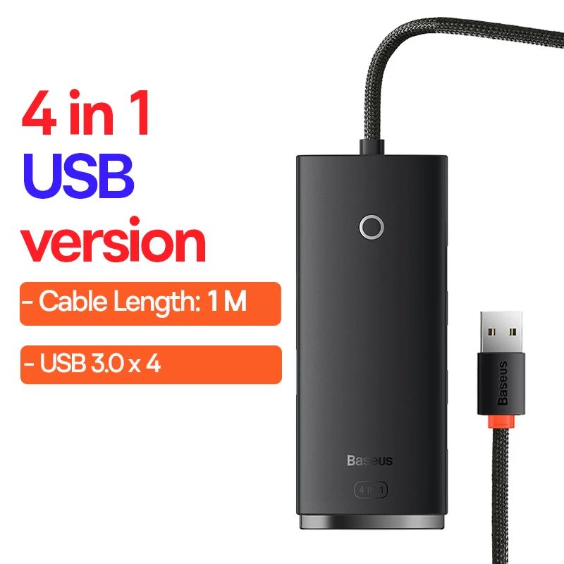 USB 1M Siyah