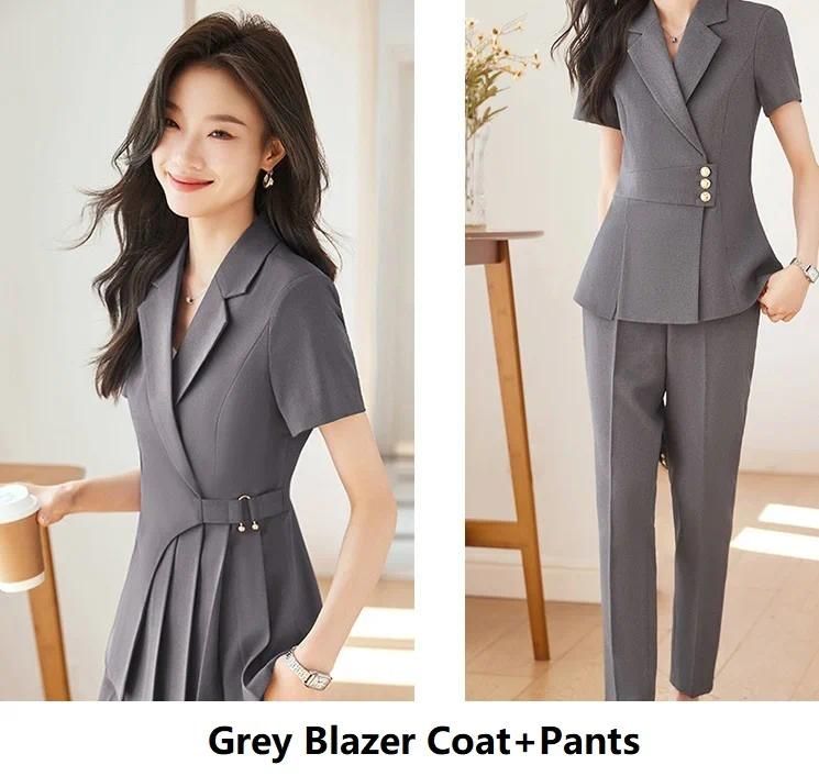 Grey Pantsuits