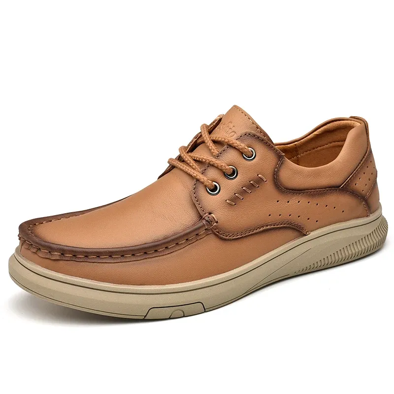 Light Brown lace-up