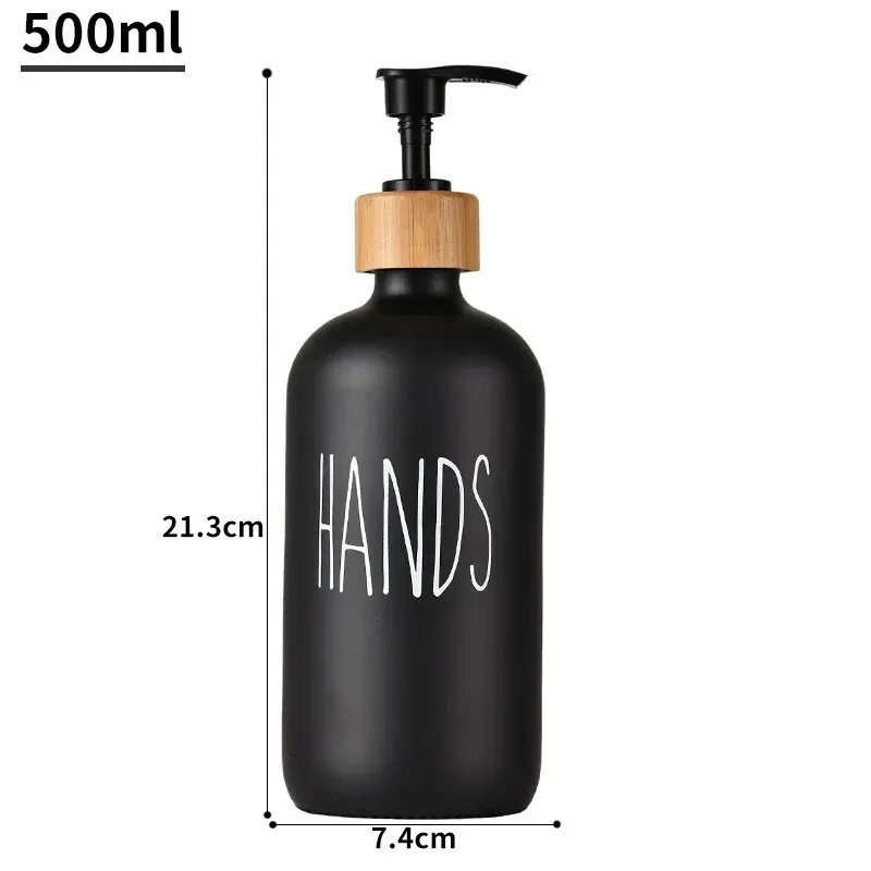 glass bamboo 16oz HANDS hei