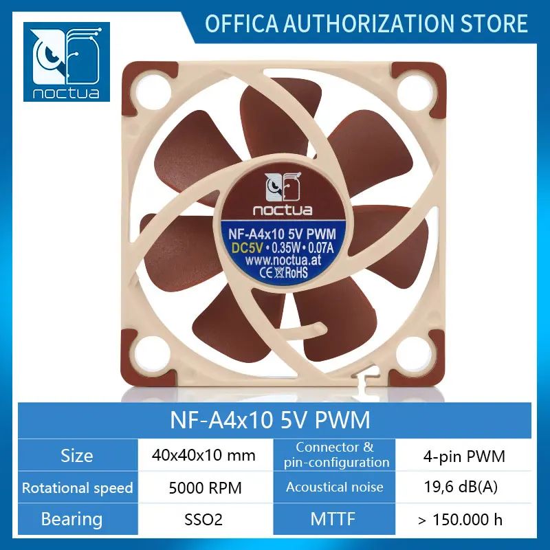 NF-A4X10 5V PWM-NO RGB-BROWN