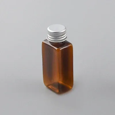 Bouteille brune en plastique de 30 ml en plastique