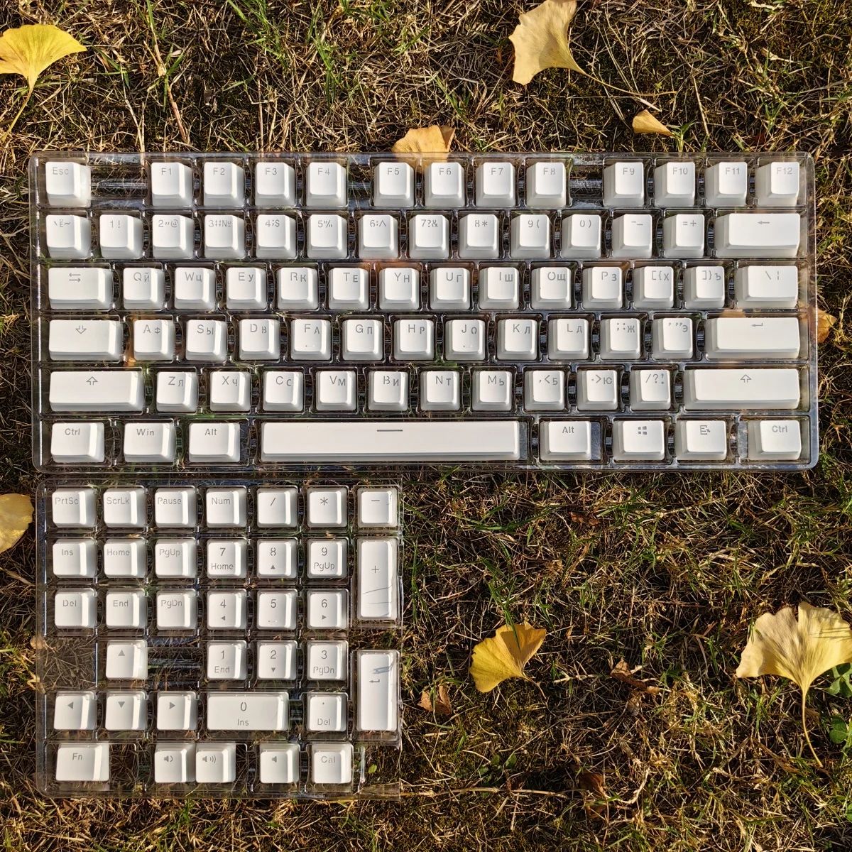 Color:Russian White 108key