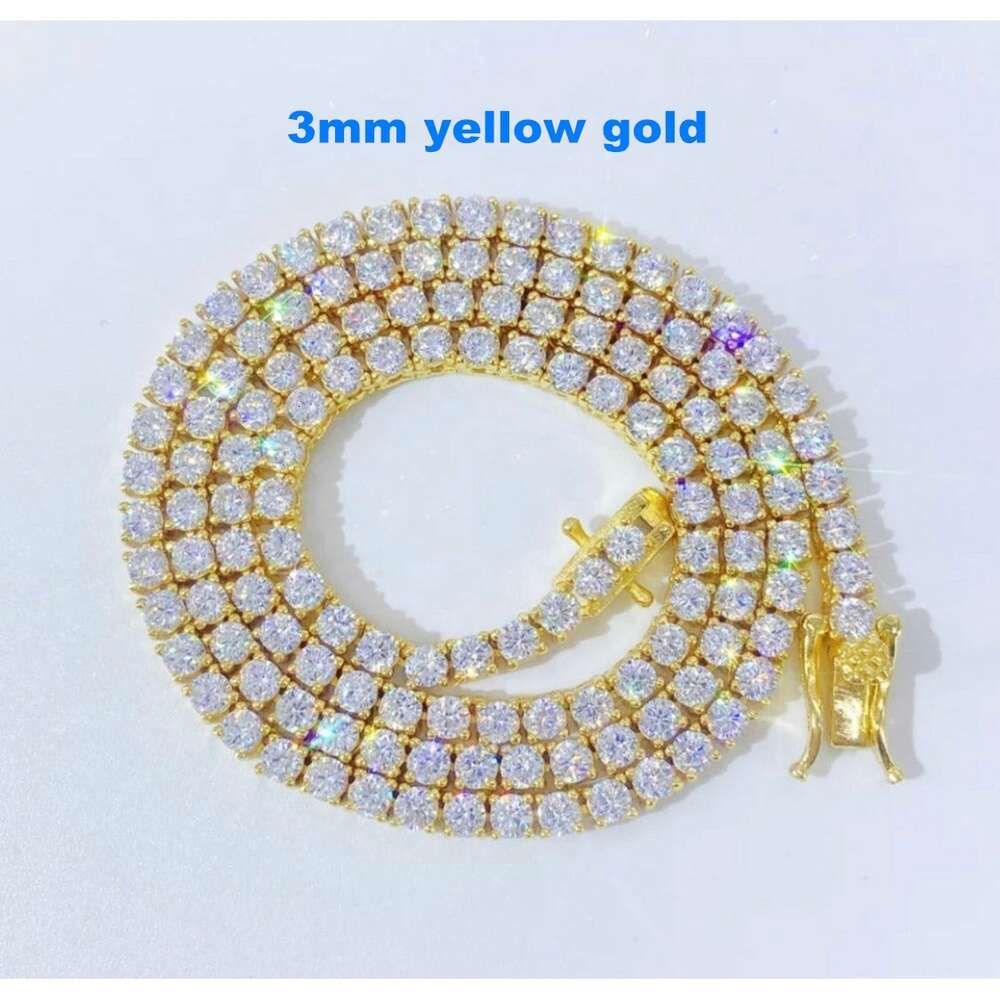 3 mm-gold-moissanite-24 pouces (collier)