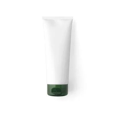 200g white tube green flip lid