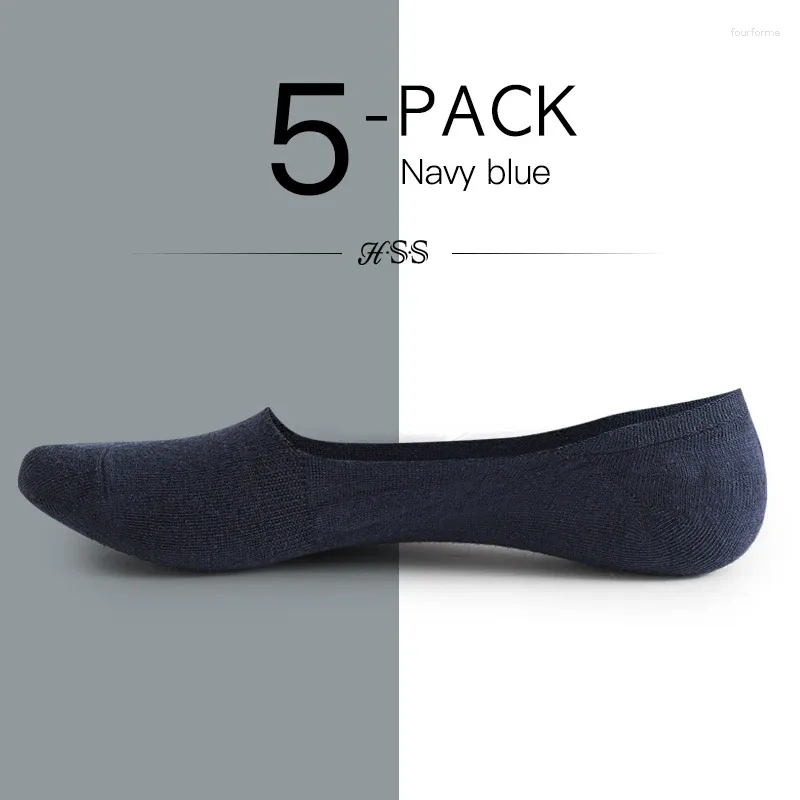 5 Pairs Navy Blue