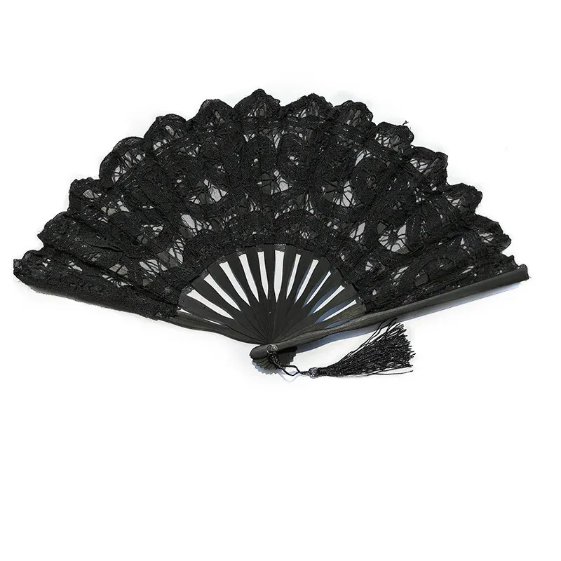 Fan length 27cm black B