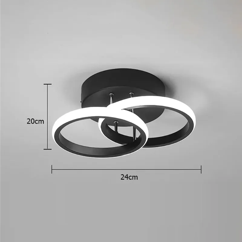 Chine chaude blanc noir double rond