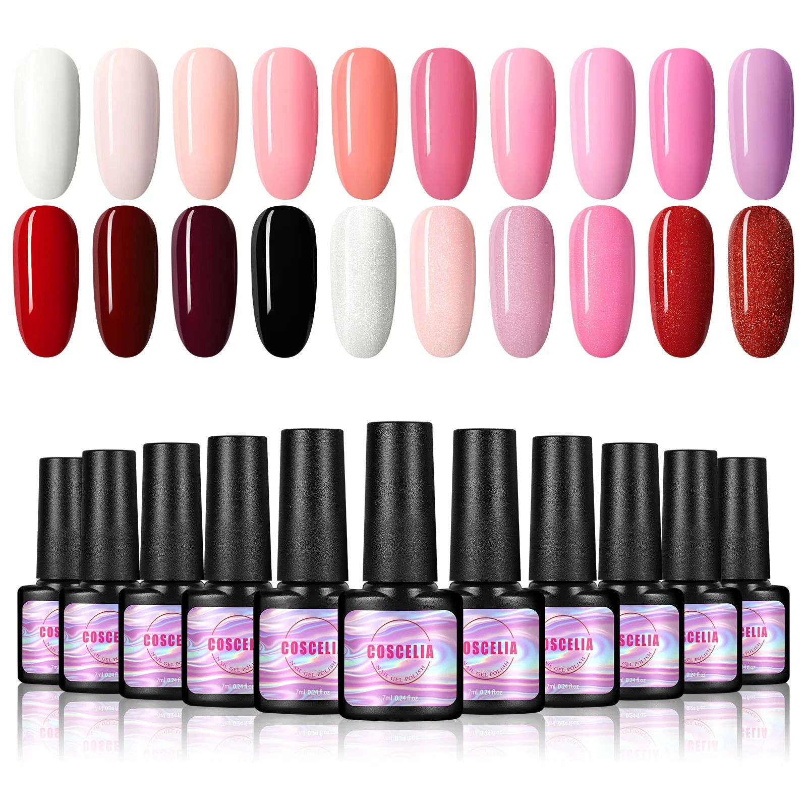 Colore: set da 20 pezzi da 7 ml B.