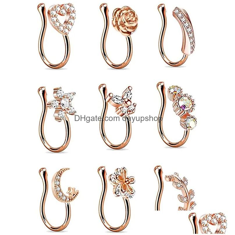 9pcs bijia-rosegold