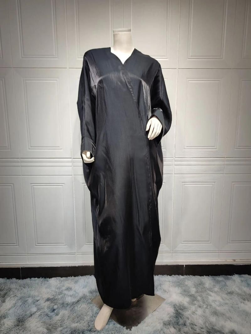 Abaya aperto nero taglia unica