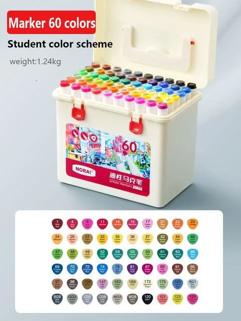 7528a Box-60 Colors