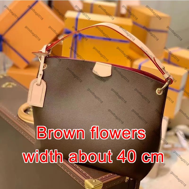 Brown flowers width 40cm