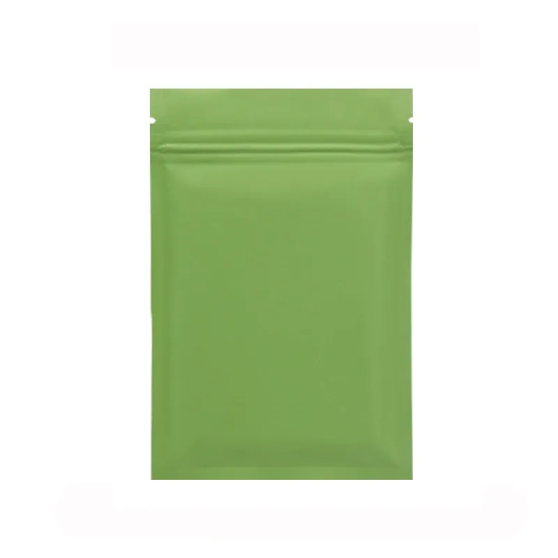 100pcs 7x10cm Matte Green