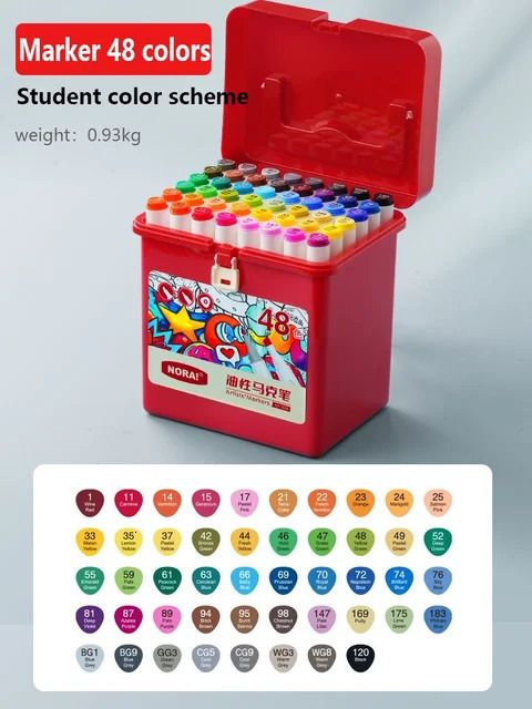 7528b Box-48 Colors