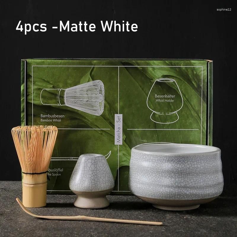4PCS -Matte White