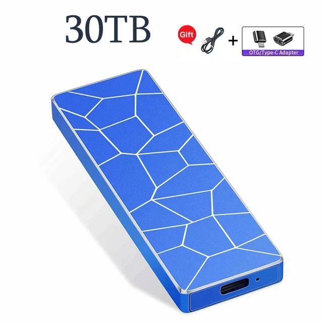 30 TB blauw