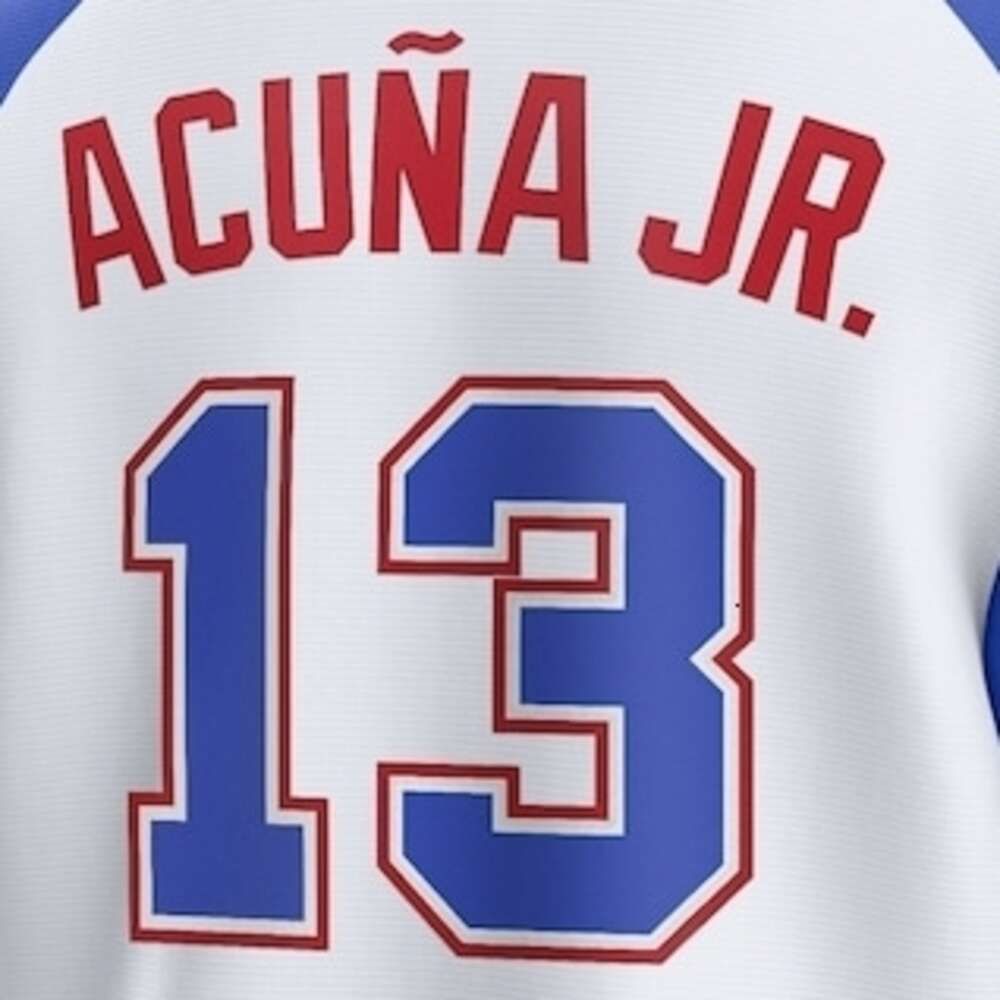 13 Acuna Jr. White