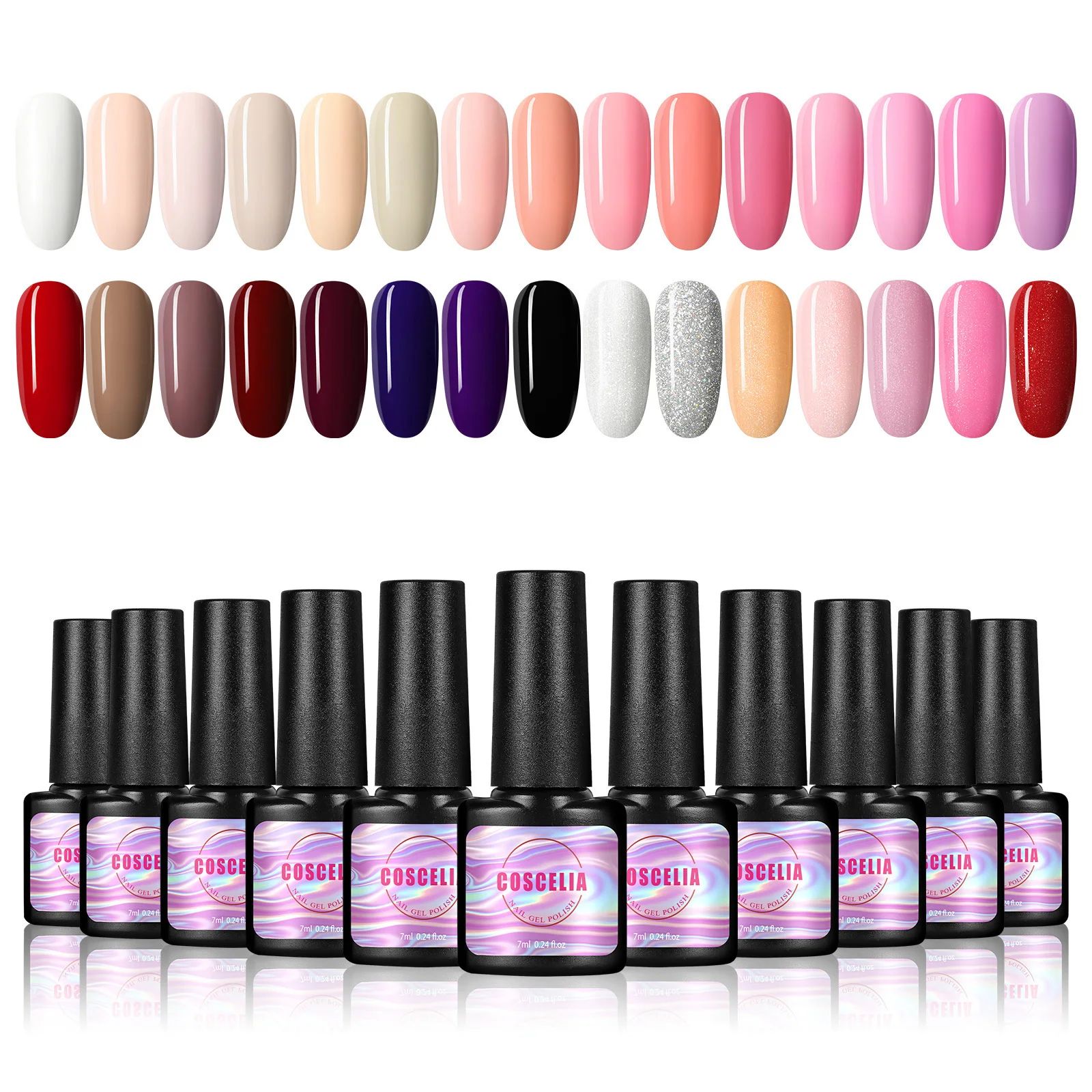 Color:30pc 7ml set