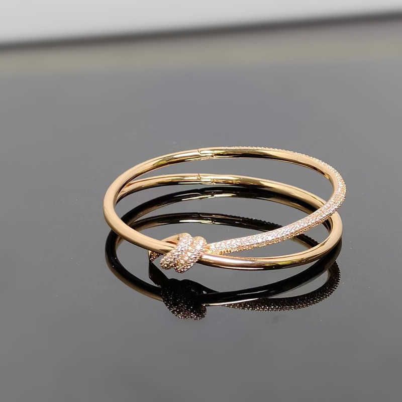 Rose Gold with Diamond One Size Fits All