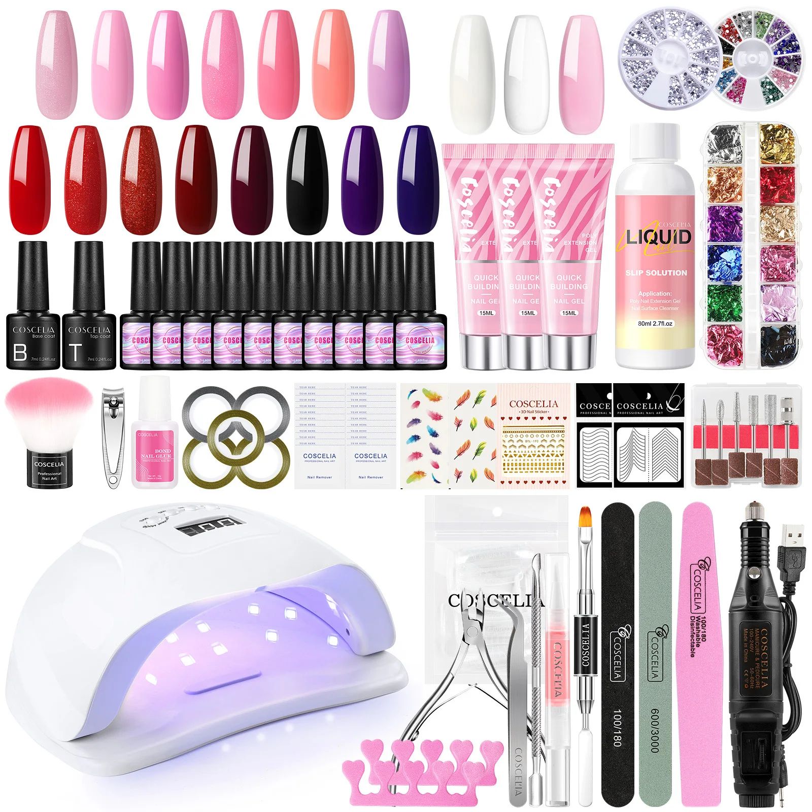 Couleur: 15pcs Gel Set 03