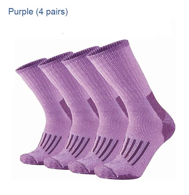 Purple ( 4 Pairs )