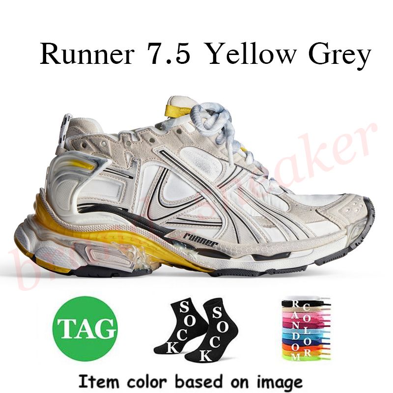 B10 35-46 Runner 7.5 Yellow Grey