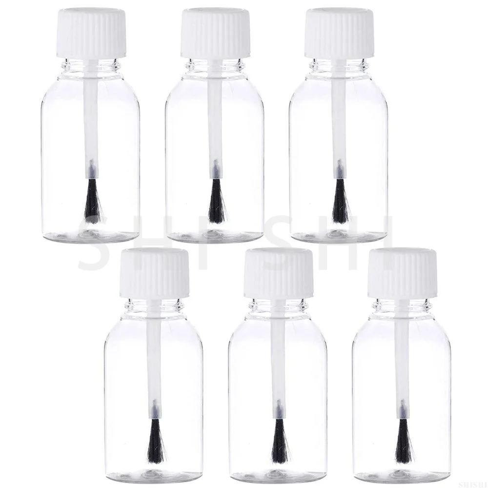 50 PCS x 10ml-ホワイトキャッププラスチック