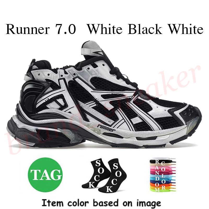 B21 Runner 7.0 White Black White