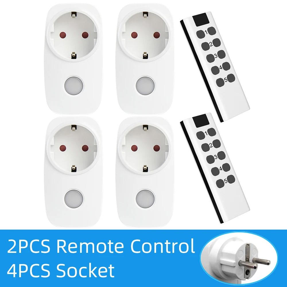 Farbe: 2 Remote 4 Socket