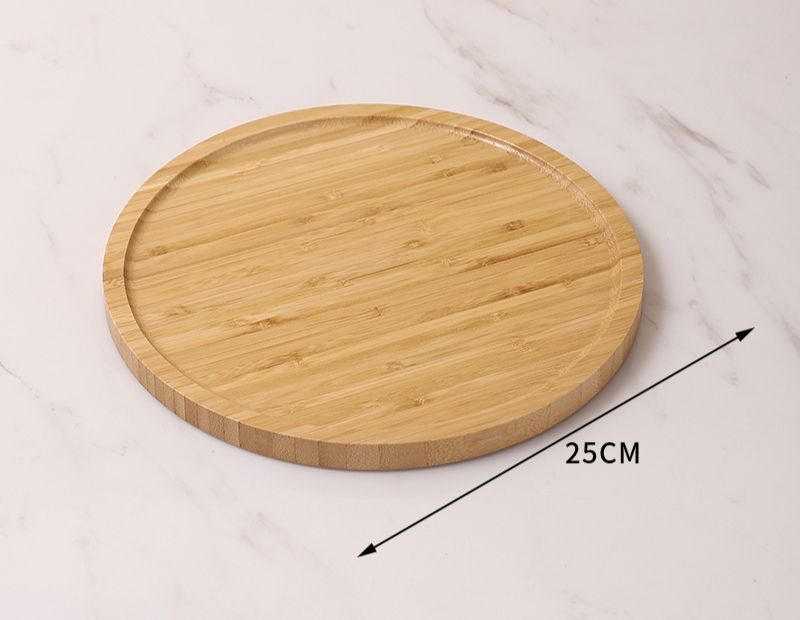 25 cm * 25cm de plateau circulaire