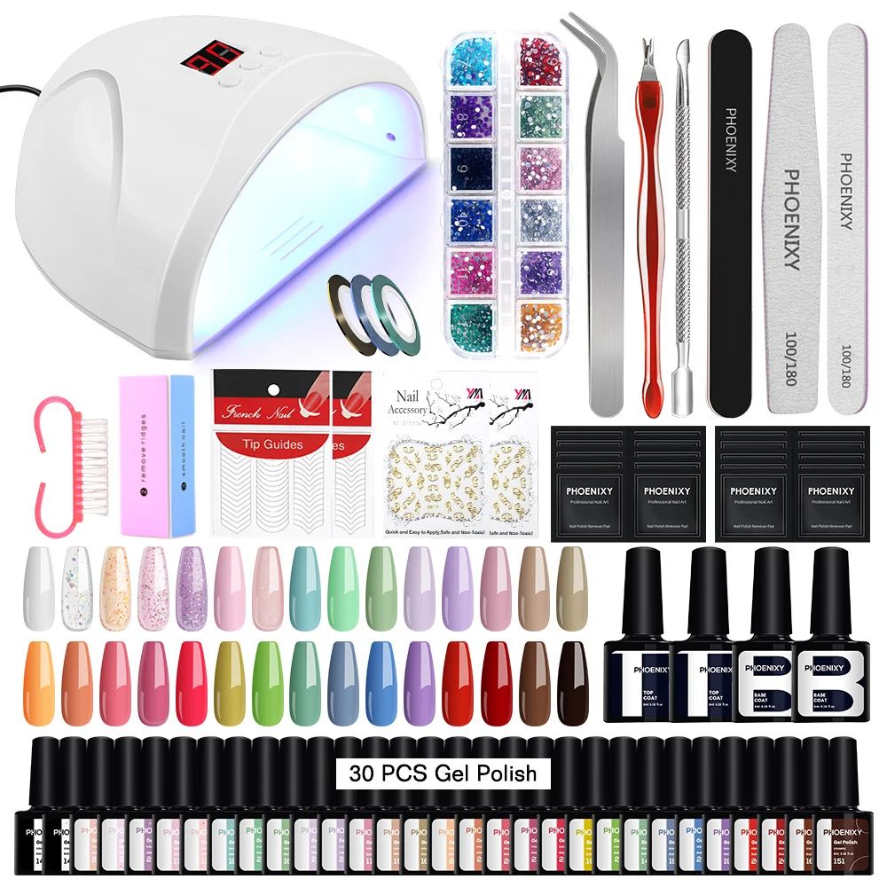 Couleur: 30pc gel polonais Kit6