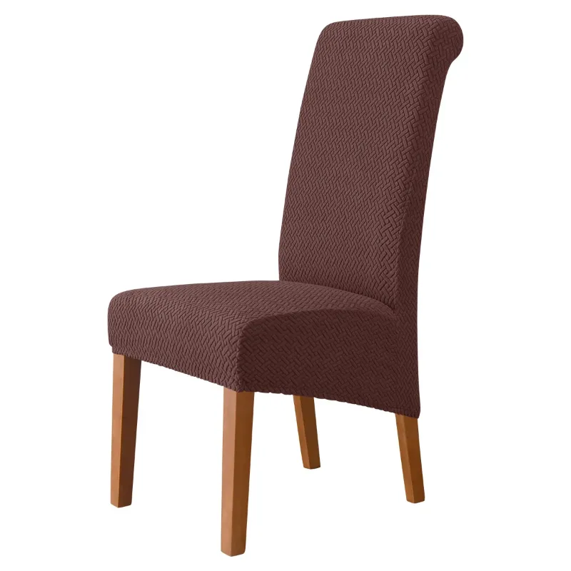 Deep coffee 1pcs chair cover